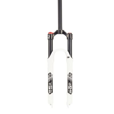 Jejy Air MTB Suspension Fork 26/27.5/29 Inch,Bicycle Front Fork 1-1/8"Straight Tube Travel 120mm Accessories Shock Absorber (Color : White, Size : 26)