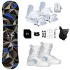 Symbolic Arctic Girl's 2023 Snowboard & Bindings & Boots Complete Package (White Binding & M3 Venus Blem White 5, 130cm Arctic Rocker) view 1