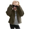 Moonker Girls Coat 0-7 Years Old,Toddler Girls Kids Autumn Winter Warm Clothes Faux Fur Leopard Thick Jacket Outwear view 1
