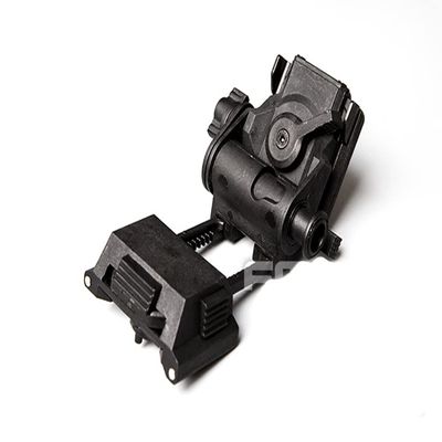 Bisu FMA Airsoft Paintball L4G24 Black Plastic Helmet NVG Mount for PVS15 PVS18 GPNVG18 Night Vision Goggles