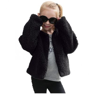 Moonker Girls Coat 0-7 Years Old,Toddler Girls Kids Autumn Winter Warm Clothes Faux Fur Leopard Thick Jacket Outwear