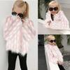 Moonker Girls Coat 0-7 Years Old,Toddler Girls Kids Autumn Winter Warm Clothes Faux Fur Leopard Thick Jacket Outwear view 4