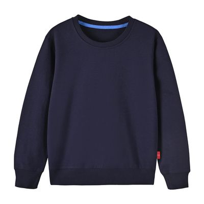 Toddler Boy's Girl's Pullover Sweatshirt,Casual Cotton Crewneck Sweatshirts Long Sleeve Solid Top Shirt Fall Outfit (Navy,8-9T,8 Years,9 Years)