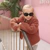 Moonker Girls Coat 0-7 Years Old,Toddler Girls Kids Autumn Winter Warm Clothes Faux Fur Leopard Thick Jacket Outwear view 4