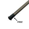 Lacrosse ScTi Raw Alloy A/M Handle Attack Lacrosse Shaft view 3