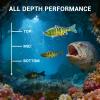 Fishing Lures Multi Jointed Fish Fishing Kits with Storage Box, Slow Sinking Lifelike Swimbaits, Hard Baits Crankbaits Fishing Gear for Freshwater and Saltwater Bass Trout Pike Lures view 3