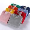 Kids Fashion Sweatshirts,Toddler Winter Soft Thicken Fleece Crewneck Sweatshirt Warm Long Sleeve Pullover Tops Coat (Light Blue,2-3T,2 Years,3 Years) view 3