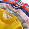 Kids Fashion Sweatshirts,Toddler Winter Soft Thicken Fleece Crewneck Sweatshirt Warm Long Sleeve Pullover Tops Coat (Light Blue,2-3T,2 Years,3 Years) view 4