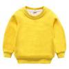 Kids Fashion Sweatshirts,Toddler Winter Soft Thicken Fleece Crewneck Sweatshirt Warm Long Sleeve Pullover Tops Coat (Yellow,2-3T,2 Years,3 Years) view 1
