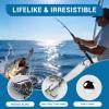 Fishing Lures Multi Jointed Fish Fishing Kits with Storage Box, Slow Sinking Lifelike Swimbaits, Hard Baits Crankbaits Fishing Gear for Freshwater and Saltwater Bass Trout Pike Lures view 2