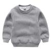 Kids Fashion Sweatshirts,Toddler Winter Soft Thicken Fleece Crewneck Sweatshirt Warm Long Sleeve Pullover Tops Coat (Gray,4-5T,4 Years,5 Years) view 1