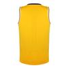 Blank Basketball Jersey Men's Mesh Athletic Sports Shirts Black Yellow White S-3XL (Yellow, X-Large) view 3