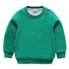 Kids Fashion Sweatshirts,Toddler Winter Soft Thicken Fleece Crewneck Sweatshirt Warm Long Sleeve Pullover Tops Coat (Green,5-6T,5 Years,6 Years) view 1