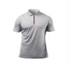 Zhik Mens ZhikDry UV Short Sleeve Polo - Grey - Lightweight Quick Dry - Lightweight and Anti-Static for Comfort and Airflow - Size - XL view 1