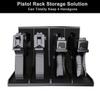 MINGOR Pistol Rack Handgun Holder, Foam Protective Pistol Gun Stand Storage, Gun Safe Organizer Accessories view 2
