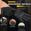 FREETOO Full-Finger Workout Gloves for Men, Padded Gym Gloves with Excellent Grip and Palm Protection, Touch Screen Friendly view 2