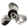 Azingysail Stainless Steel Outboard Propeller 11 5/8 x 11 for Yamaha Engines 25-60HP, 663-45972-60-98, 13 Spline Tooth, RH view 1