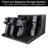 MINGOR Pistol Rack Handgun Holder, Foam Protective Pistol Gun Magazine Stand Storage, Gun Safe Organizer Accessories view 2