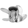 Azingysail Stainless Steel Propeller 25-60HP RH 13 Tooth 4 Blade SS Prop for Yamaha Outboard Motor Engine view 2
