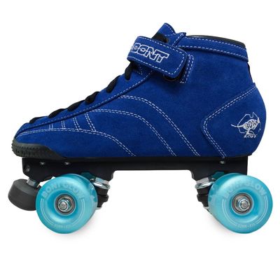 Bont Skates - Prostar Blue Suede Professional Roller Skates with Glow Light Up Led Wheels - Indoor and Outdoor (4)