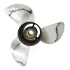 Azingysail Stainless Steel Outboard Propeller 13 7/8 x 15 for Yamaha Engines 50-130HP, 15 Spline Tooth, 4 Stroke,RH