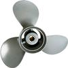 Azingysail Stainless Steel Outboard Propeller 9 7/8 x 12 for Yamaha Engines 20-30HP,10 Spline Tooth, 4 Stroke,RH view 1