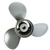 Azingysail Stainless Steel Outboard Propeller 9 7/8 x 12 for Yamaha Engines 20-30HP,10 Spline Tooth, 4 Stroke,RH view 3