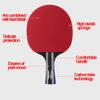 LINGOSHUN Table Tennis Bat,ITTF Approved,Beginner Ping Pong Racket 2 Player Set for Family Game,Entertaining,Training / 2 Stars/B view 2