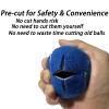 RMAMSCOV Tennis Balls for Walkers 4 Pack, RMASCOV Precut Tennis Balls for Walkers,Walker Balls Tennis Ball for Chair Legs(Blue) view 4