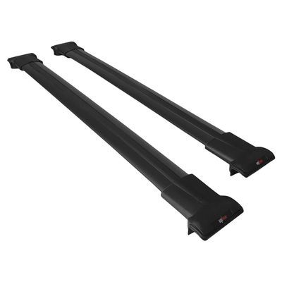 apline Compatible with Volkswagen Golf Sportvan 2014-2017 Fly Model Car Roof Rack Cross Bar Black Aluminium 2 Bars