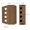 PETAC GEAR Tactical Vest Shoulder Pads 2PCS Lightweight Cushion Strap Pads with Foam and Spacer mesh (CB) view 3