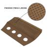 PETAC GEAR Tactical Vest Shoulder Pads 2PCS Lightweight Cushion Strap Pads with Foam and Spacer mesh (CB) view 4