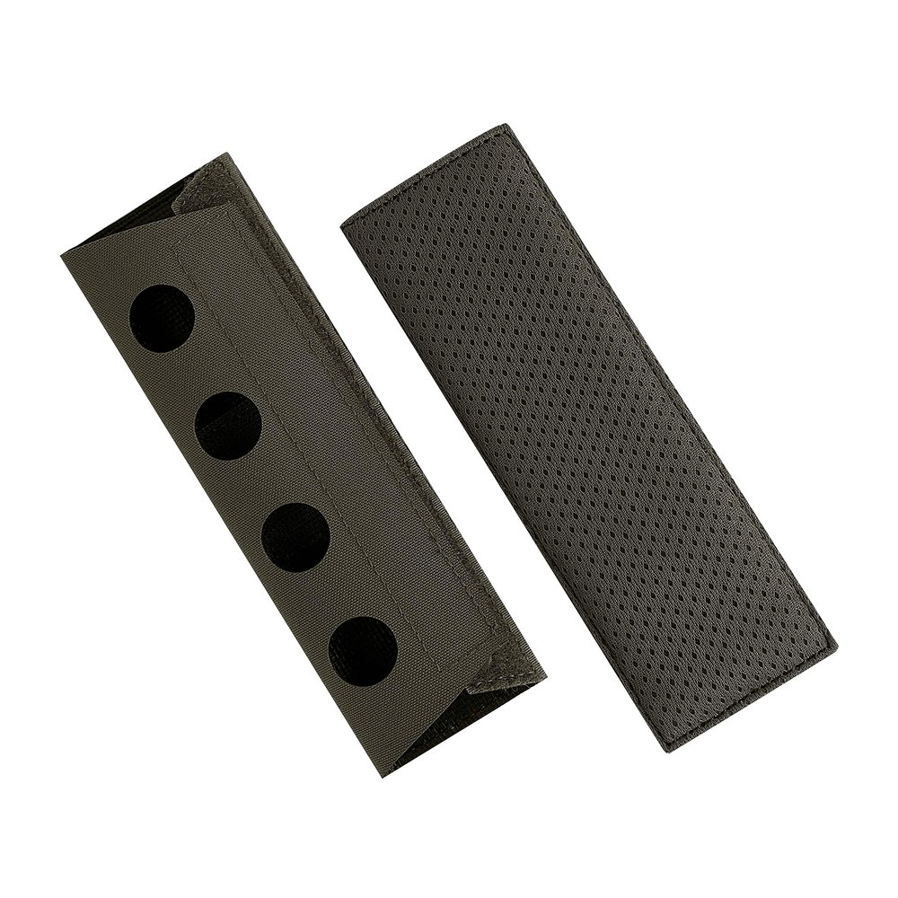 PETAC GEAR Tactical Shoulder Pads 2PCS Lightweight Cushion Strap Pads with Spacer Mesh(RG)