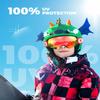 OMID Kids Ski Goggles, Z1 Anti-fog UV Protection Snow Goggles Frameless OTG Snowboard Goggles for Boys Girls Youth view 3