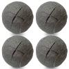 RMAMSCOV Tennis Balls for Walkers 4 Pack, RMASCOV Precut Tennis Balls for Walkers,Walker Balls Tennis Ball for Chair Legs(Grey) view 1