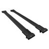 apline Compatible with Seat Alhambra 2 (7N) 2010-2020 Fly Model Car Roof Rack Cross Bar Black Aluminium 2 Bars view 1