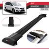 apline Compatible with Seat Alhambra 2 (7N) 2010-2020 Fly Model Car Roof Rack Cross Bar Black Aluminium 2 Bars view 3