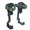 JAYEUW Tree Climbing Set, Tree Climbing Tool (Two-Gear)+Rope+Safety Protective Belt+Foot Straps+Ankle Straps, for Mountaineering Indoor Climbing Rock Climbing Outward Band (US Stock) view 3