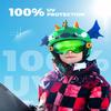 OMID Kids Ski Goggles, Z1 Anti-fog UV Protection Snow Goggles Frameless OTG Snowboard Goggles for Boys Girls Youth view 3