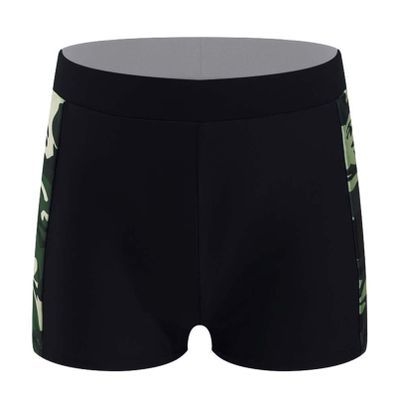 YONGHS Kids Boys and Girls Active Short Workout Sports Yoga Booty Shorts Running Cheerleaders Hot Pants Green Camouflage 10 Years