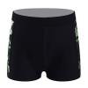 YONGHS Kids Boys and Girls Active Short Workout Sports Yoga Booty Shorts Running Cheerleaders Hot Pants Green Camouflage 10 Years view 1