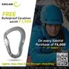 EDELRID HMS Bulletproof Locking Carabiner- Night Triple Lock view 2