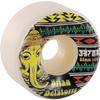 Satori Movement Brian Delatorre Ganesh White Skateboard Wheels - 52mm 101a (Set of 4) view 2
