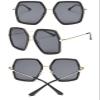 AMFG Female and Male Large Frame Glasses, Outdoor Sunshade Beach Sunscreen Glasses (Color : G, Size : Medium) view 4