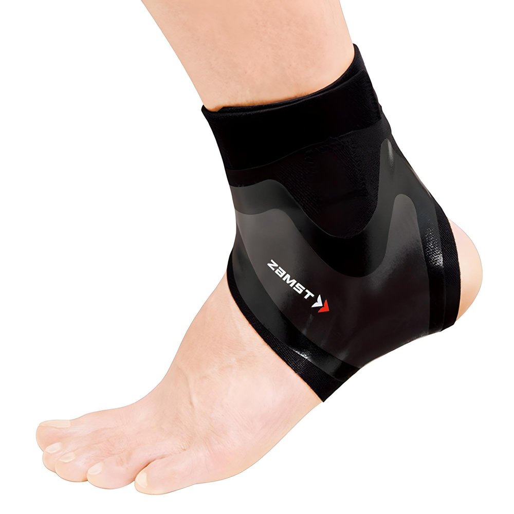 Zamst Filmista Ankle - Ultra-Thin Ankle Brace for Sport, Stabilizing Ankle Support for Men and Women - Left, XLarge