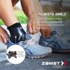 Zamst Filmista Ankle - Ultra-Thin Ankle Brace for Sport, Stabilizing Ankle Support for Men and Women - Left, XLarge view 2