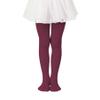 Zando Dark Red Tights for Girls 10-12 - Burgundy Tights for Girls Size 10-12 Ultra Soft Elastic Ballet Footed Halloween Tight Girl for Christmas Daily School 9-14 Years view 1