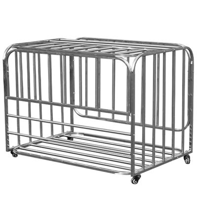 Garage Storage Basketball Storage Hopper with Lid & Wheels, Heavy-Duty Stainless Steel Organizer Rack, Garage Storage Cart for Kindergarten Nursery (Color : Style2, Size : 100cm x 70cm x 85cm)