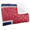 University of Arizona Wildcats Blanket, 50"x60", Logo Dots, Silky Touch Super Soft Throw view 3