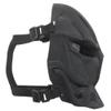 Tactical Skull Full Face Cosplay Mask with Lens Goggles Eye Protection, Men's Airsoft Mask Face Shield for Playing Airsoft/Paintball Halloween Games Cosplay (Black) view 3